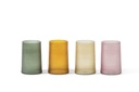 T-light holder thin line sprayed big pink- Ø8.5 x 12.5cm - p 6/24