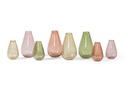 Soliflower bubble sprayed big gold - Ø10 x 18cm - p4/16