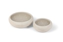 Bowl rude ivory small indoor - Ø24 x 9cm - 7 wicks - p 2
