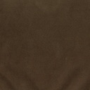 Pouf - velvet fabric - COSMOS CREEK - brown - small - Ø 35x45cm - p/1/1