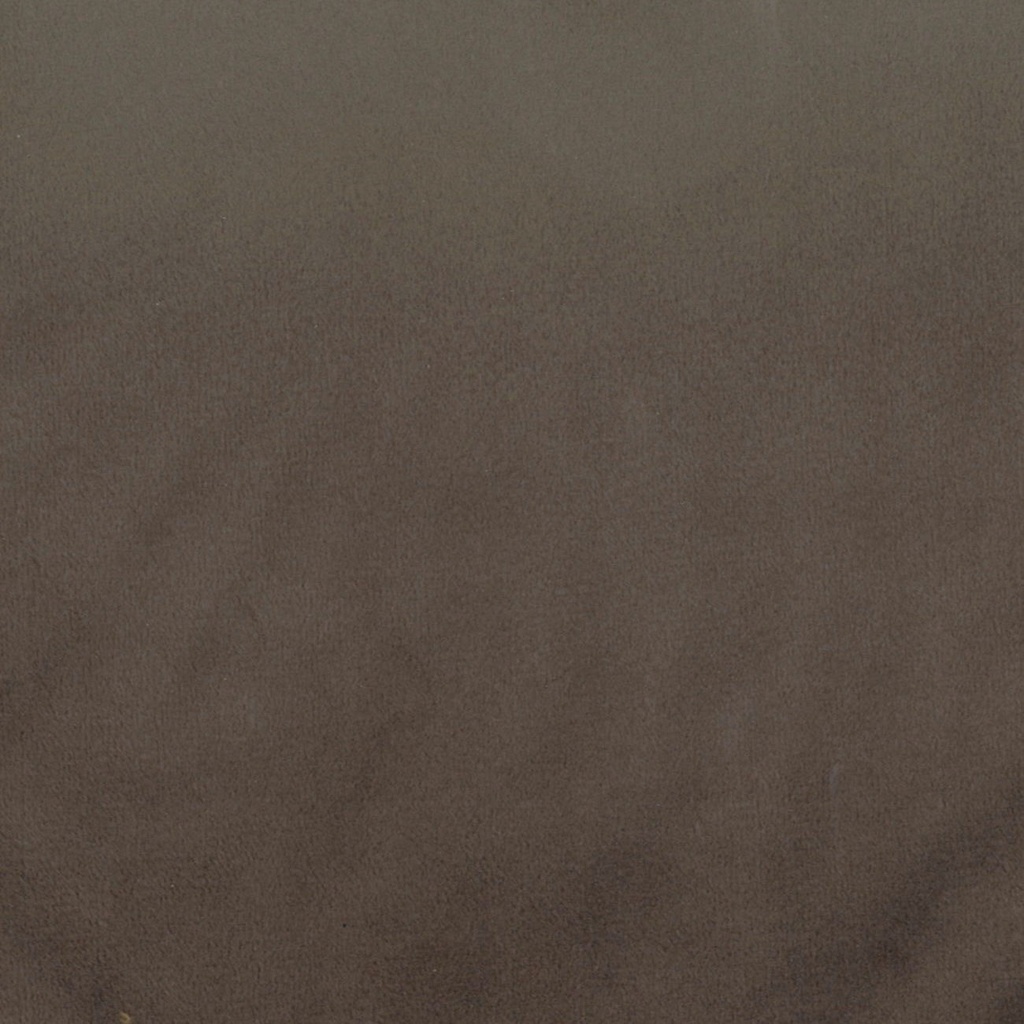 Pouf - velvet fabric - COSMOS SMOKE - smoke - small - Ø 35x45cm - p/1/1