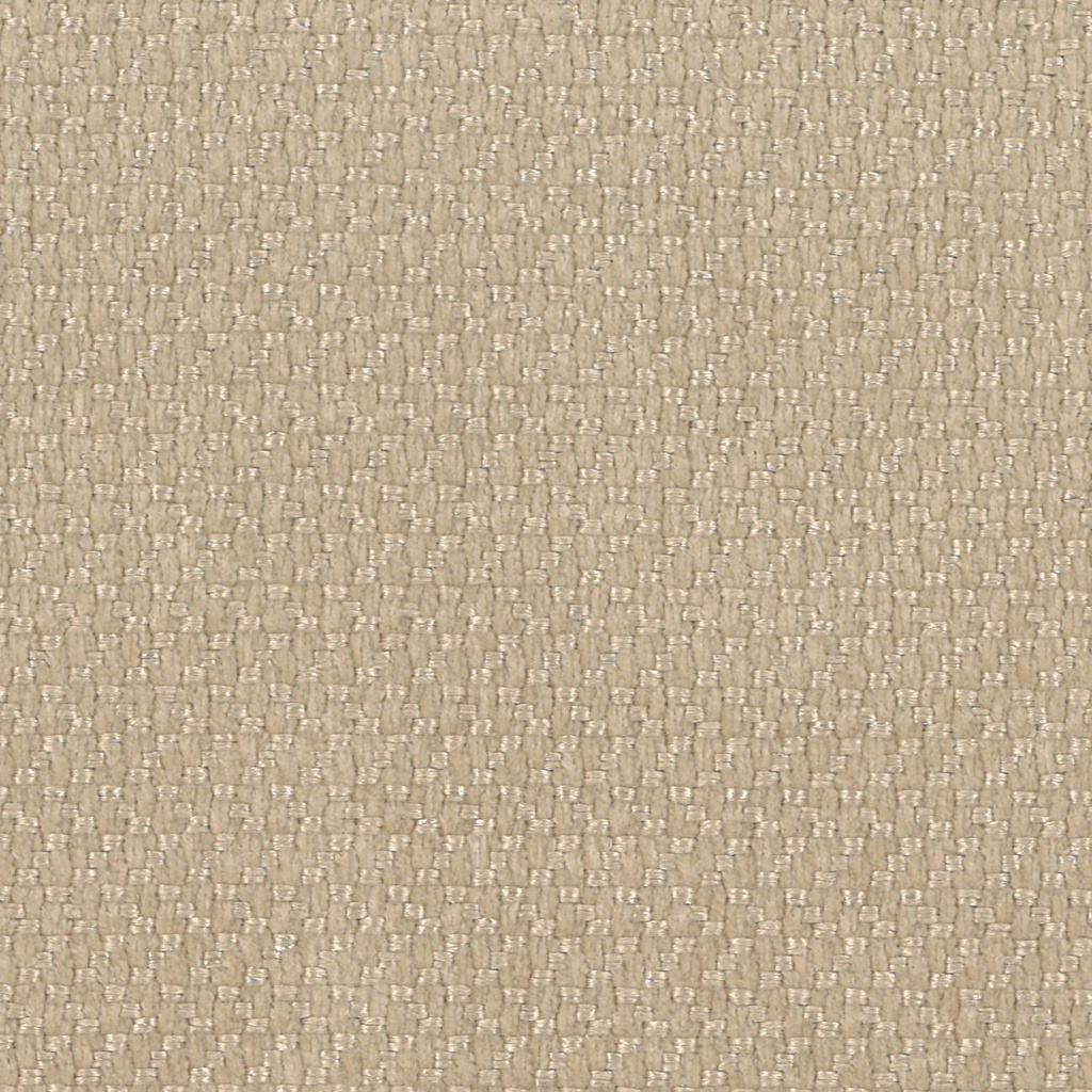 One seater - texture fabric - LAV0007 - ecru - Ø 52x62cm - p/1/1
