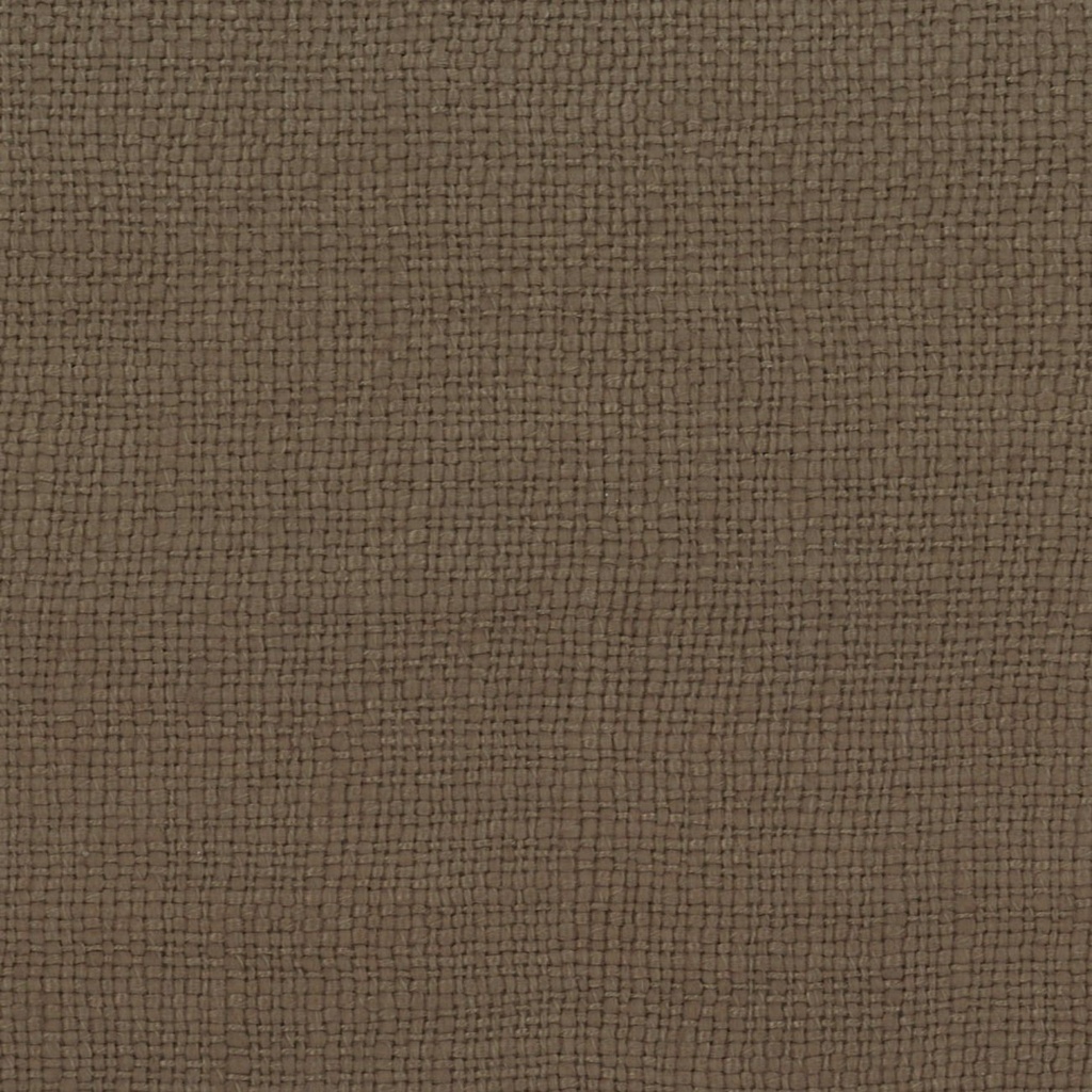 Pouf - linen fabric - ADMIRAL025 - coffee - small - Ø 35x45cm - p/1/1