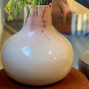 Bottle glazed - terracotta - old rose - Ø 43x40cm - p/1/1