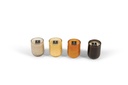 Scented candle cream bubble votive - Ø 8x10cm - 1 - int. cot. - p/6