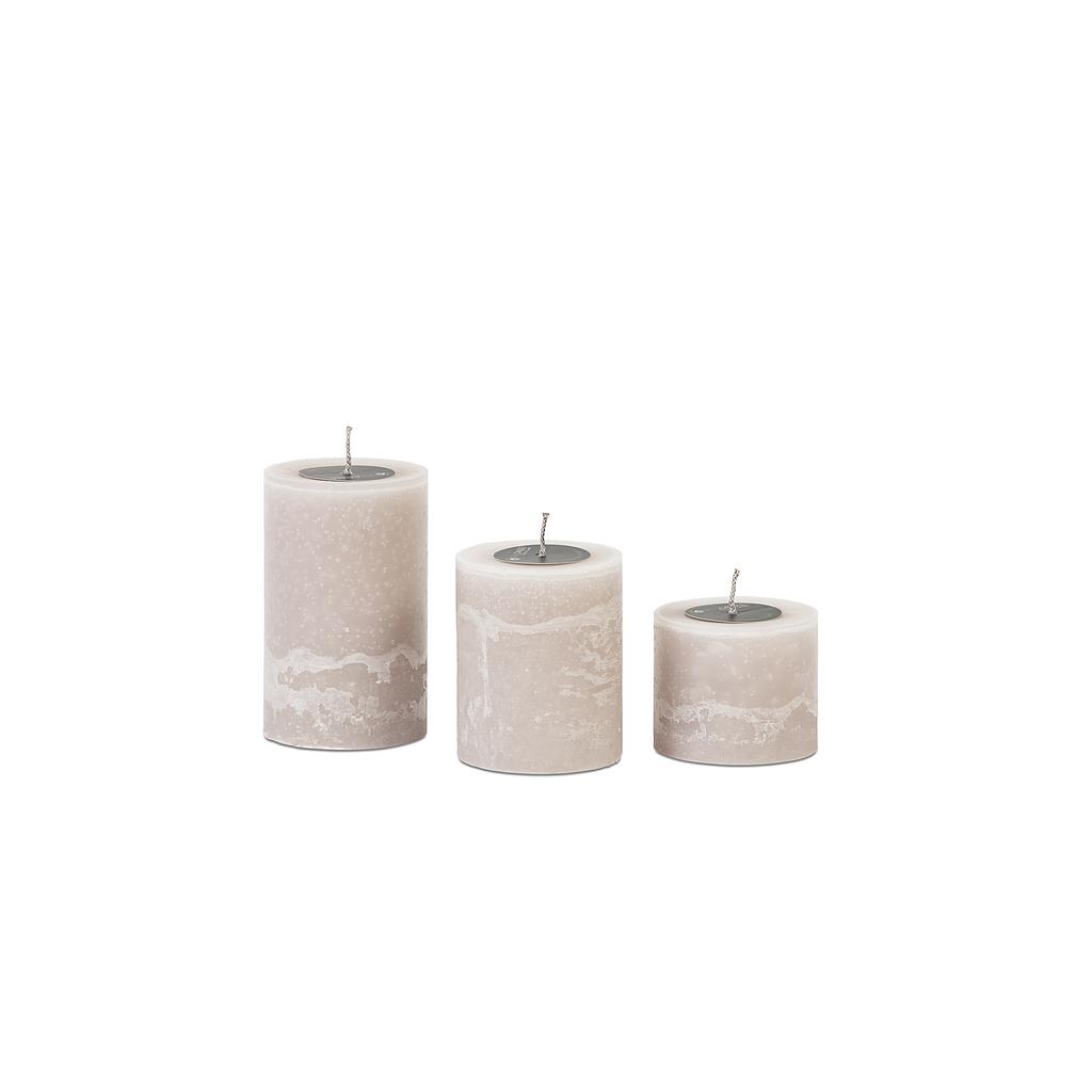 MINI SUPER CANDLE Ø 12 cm - Ø 12 x 15 - 1 - ext. cot. - p/12