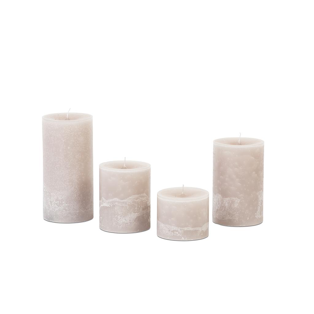 MINI SUPER CANDLE Ø 12cm - Ø 12 x 35 - 1 - int. cot. - p/6