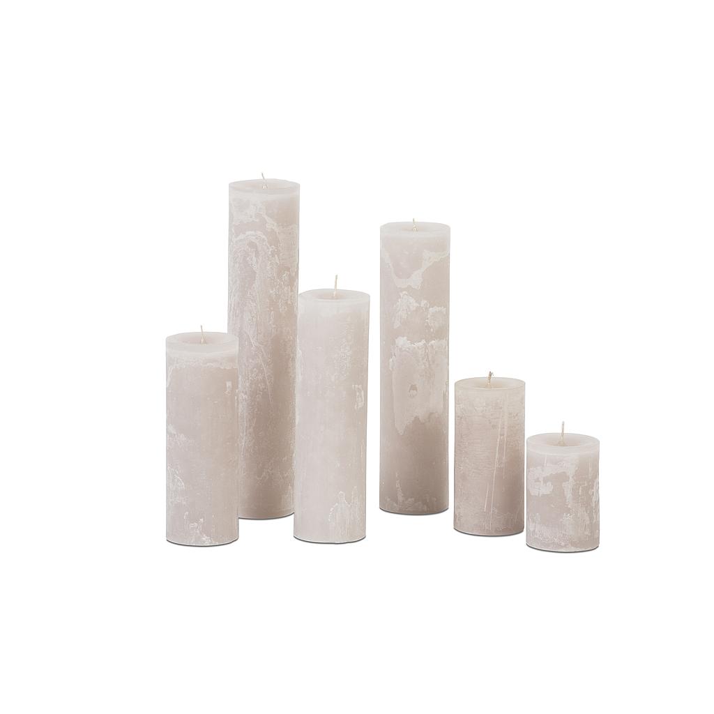 OPEN CANDLE Ø 7cm - Ø 7 x 45 - 1 - int. cot. - p/20