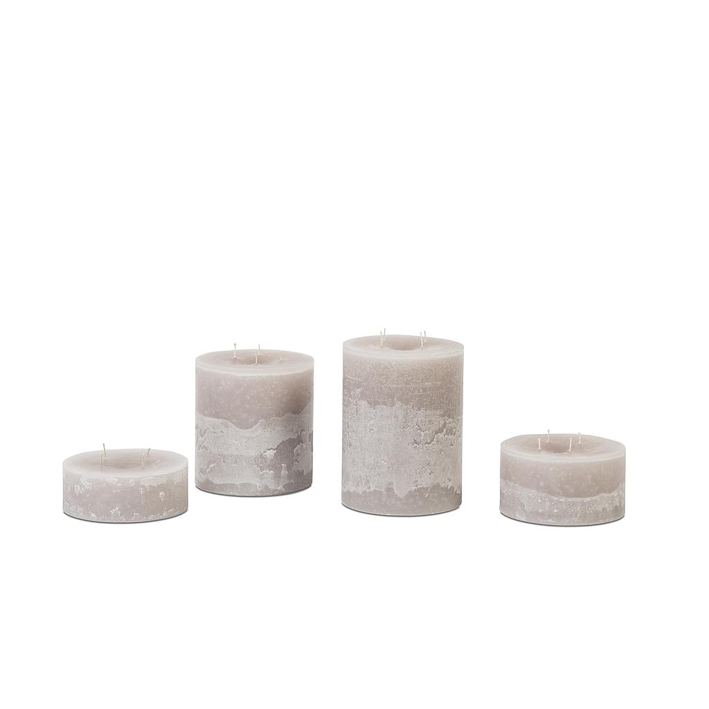 SUPER CANDLE Ø 19 cm - Ø 19 x 10 - 4 - int. cot. - p/6