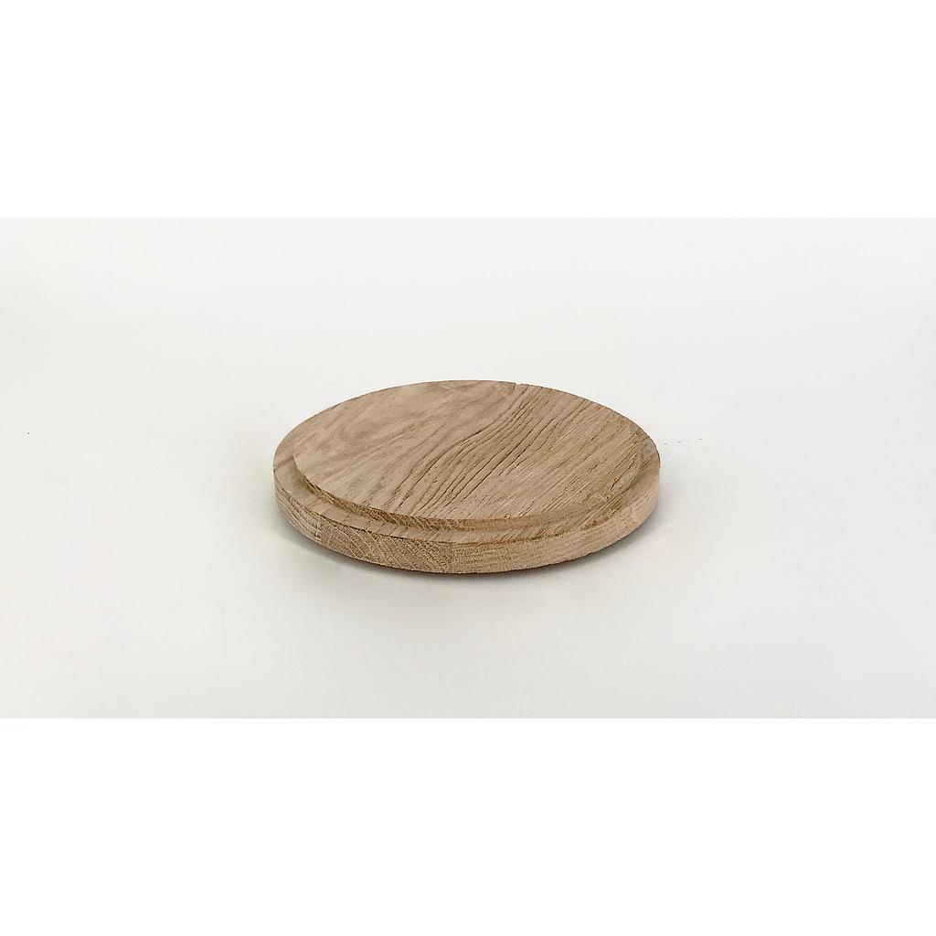 Base for DCG130 - oak wood - natural - Ø 18,5x2,5cm - p/2/1