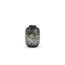 Bulb medium smoke black spotted - glass - smoke leopard - Ø 28,5x40cm - p/1/1