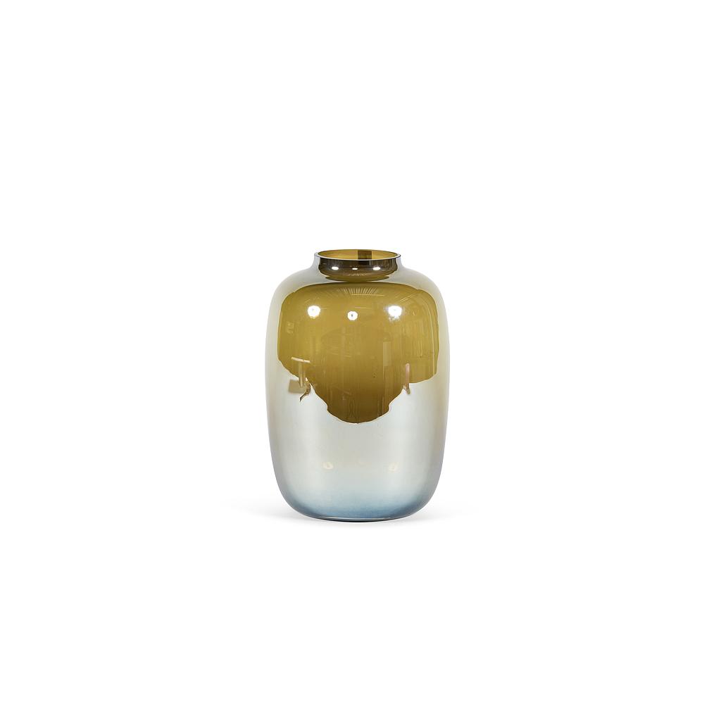 Bulb - glass - olive luster - small - Ø25 x 35cm p 1/1