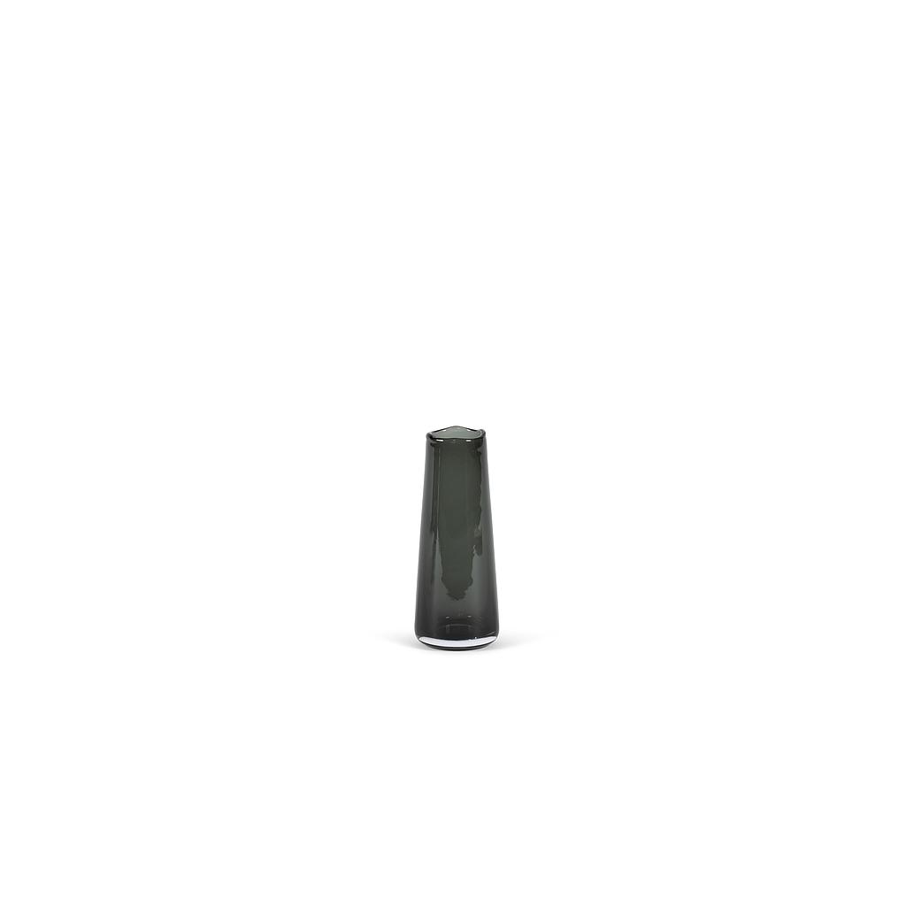 Soliflower organic rim - glass - smoke - Ø6.5 x 16cm - p/6
