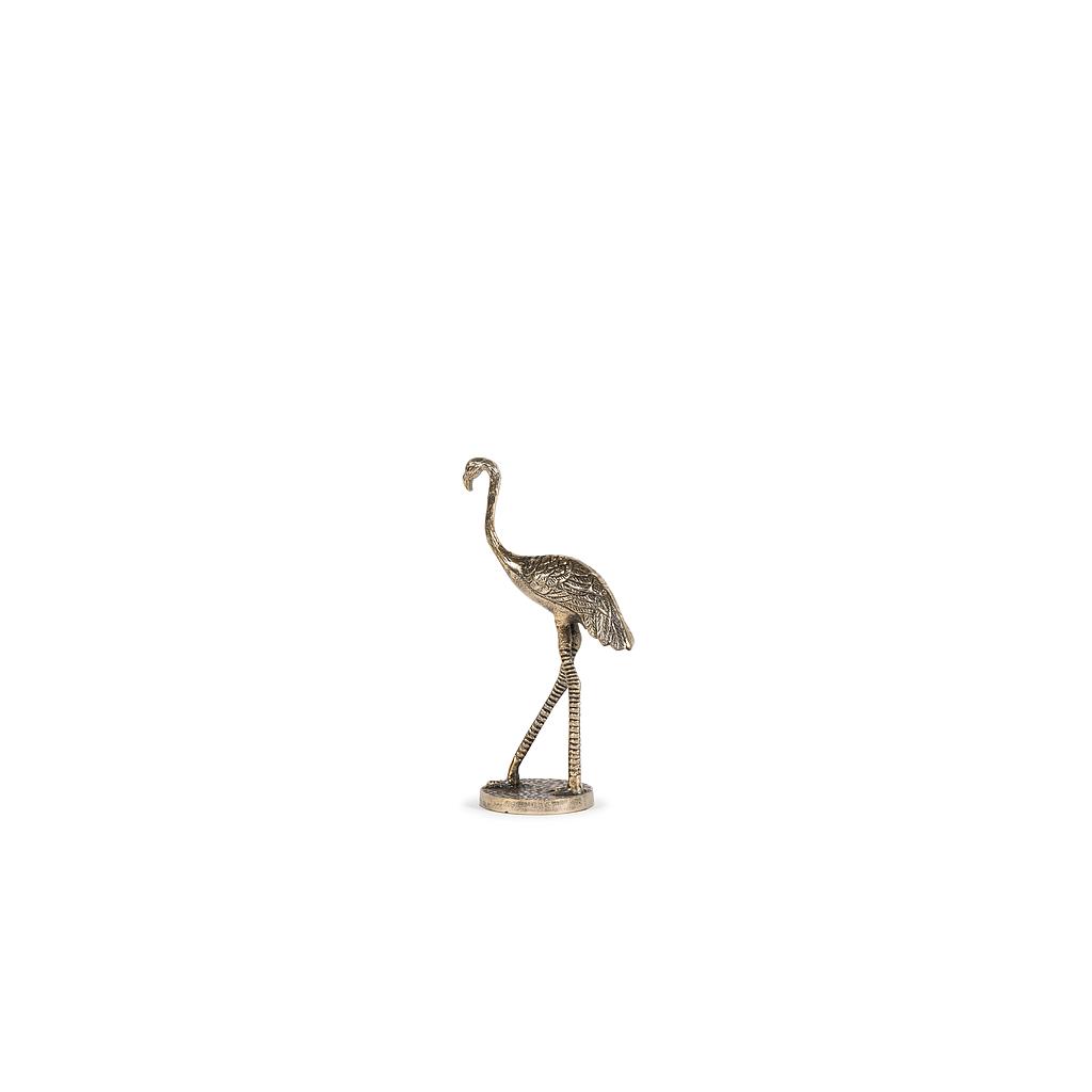 Heron small - metal - antique gold  - 16cm - p/2/32