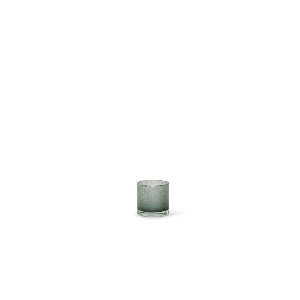 Cylindrical votive old green - Ø8.5 x 8.5cm - p 6