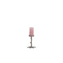 Branch candle holder for Ø7 - metal - black nickle - small Ø10 x 20cm - p/2/12