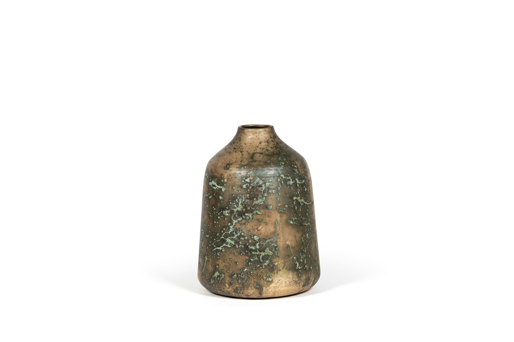 Metal vase spotted brass - Ø29 x 38.5cm - p 1/1