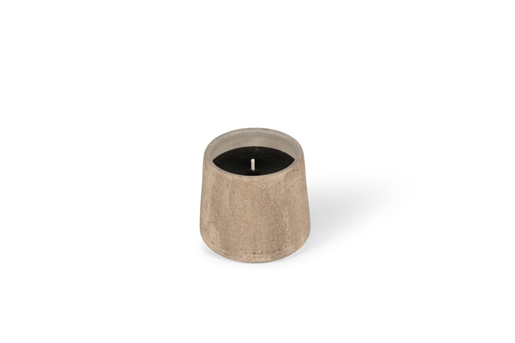Camel terracotta outdoor candle - Ø 16x14cm - 1- ext. cot. - p /6