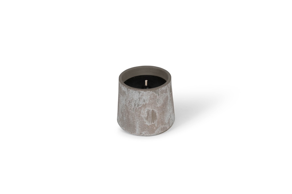Beige terracotta outdoor candle - Ø 16x14cm - 1 - ext. cot. - p /6