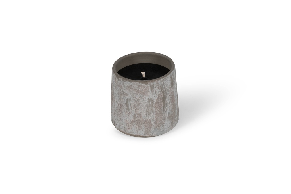 Beige terracotta outdoor candle - Ø 20x18cm - 1 - ext. cot. - p /4
