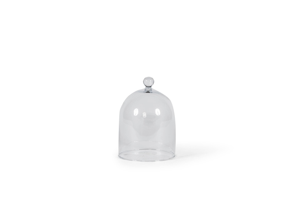 Glassbell - glass - clear - Ø19.5 x 27cm - p/1