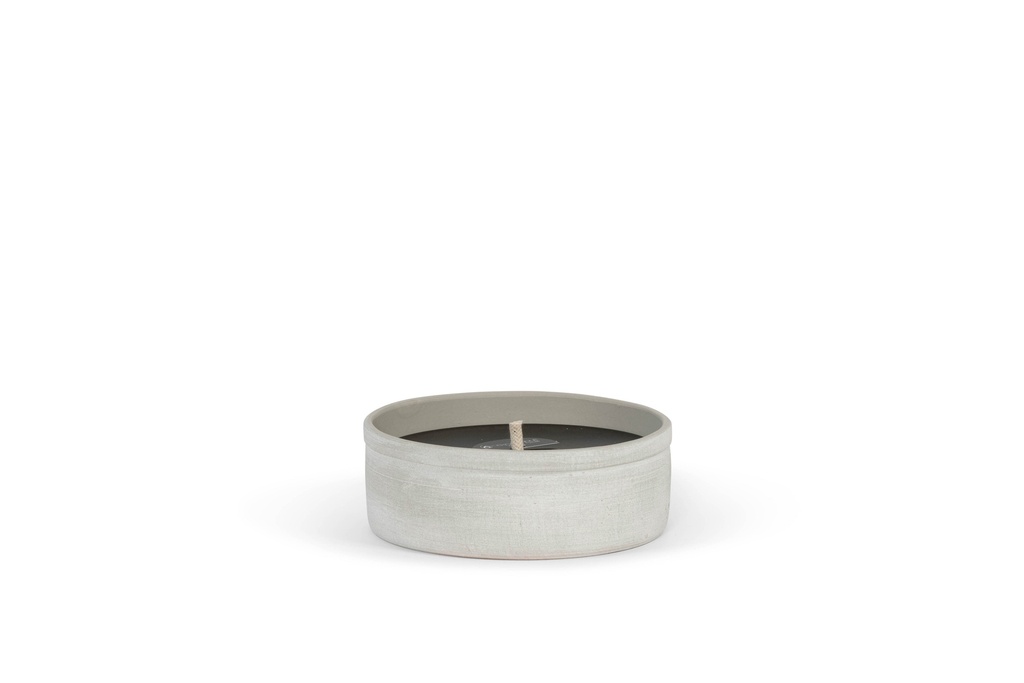 TERRACOTTA OUTDOOR ROUND GREY AGED - Ø23 x 8cm -1 - ext.cot. - p 2/1