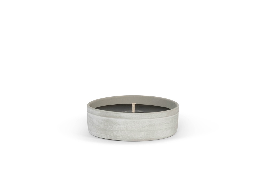 TERRACOTTA OUTDOOR ROUND GREY AGED - Ø27 x 8cm - 1 - ext. cot. - p 2/1