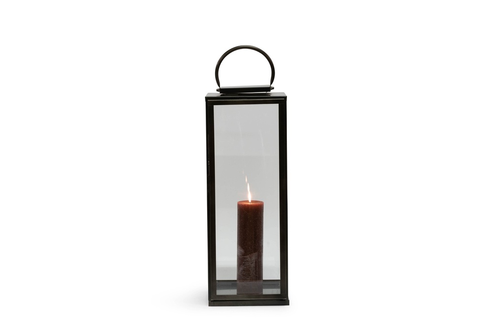 Lantern - stainless steel - bronze - 25x25x70cm - p 1/1