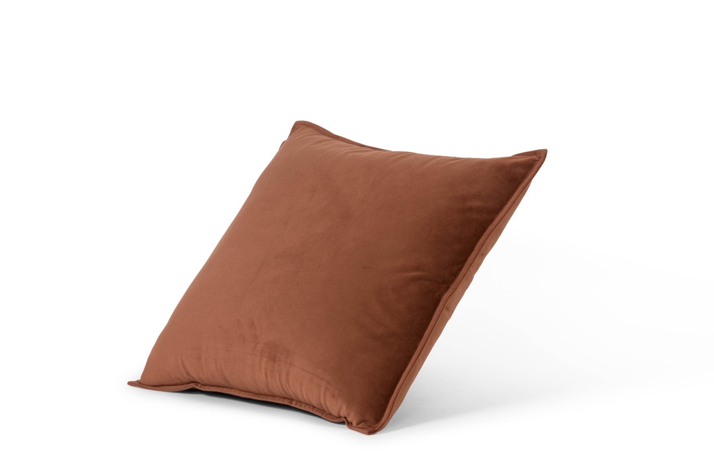 Cushion - Velvet Fabric - Rust - 45x45cm - p 1/1