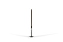 Handforged taperholder - natural black - medium - Ø7 x 18 - p/2/24