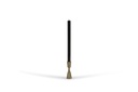 Handforged taperholder - brass antique - medium - H 11 - p/1/10