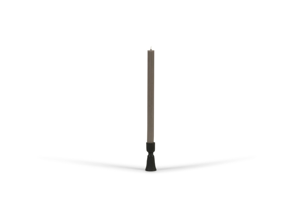 Handforged taperholder - natural black - medium - H 11 - p/1/10
