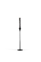 Handforged candle holder for taper & Ø4,4 - natural black - small - H 65 - p/1/2