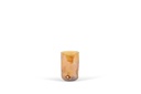 Theelight organic luster - glass - orange - Ø 14x20cm - 1/8