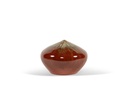Bowl solitaire glazed - terracotta - green/brick - Ø 40x27cm - p/1/1